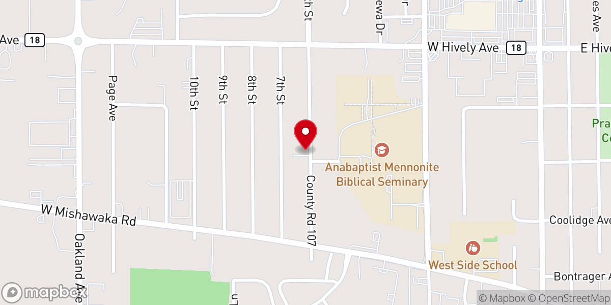 Map showing location of Whosoever Will Worship Center