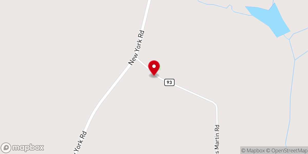 Map showing location of Saint Mathews Church