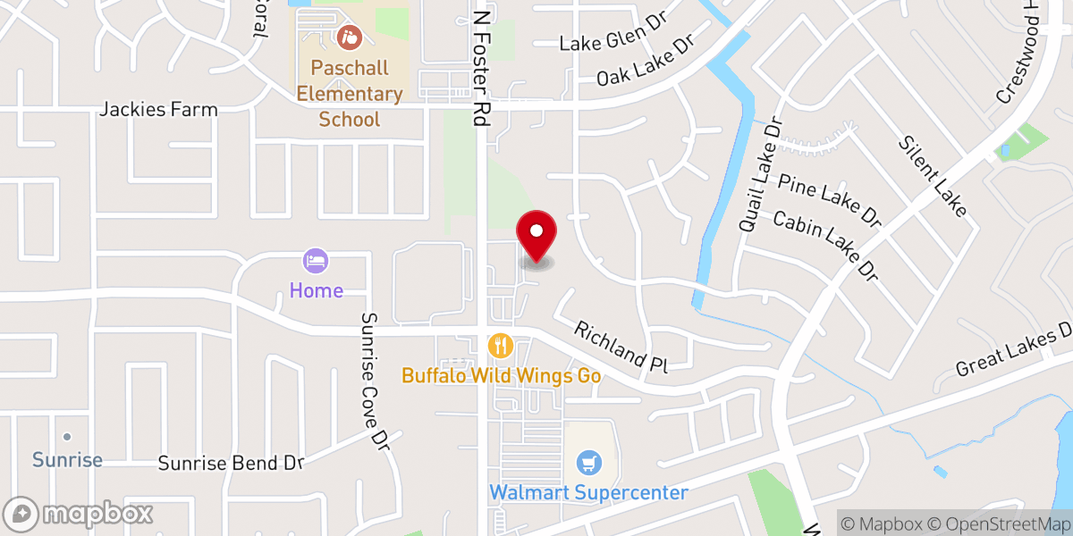 Map showing location of Redeeming Grace Christian Church