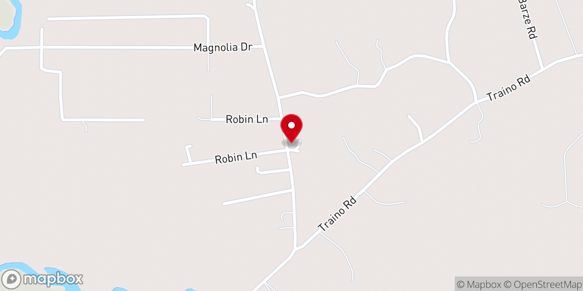 Map showing location of Lees Landing United Methodist Church