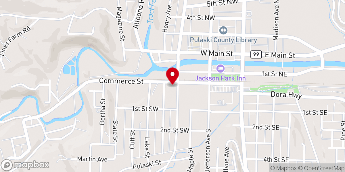 Map showing location of christ fellowship church