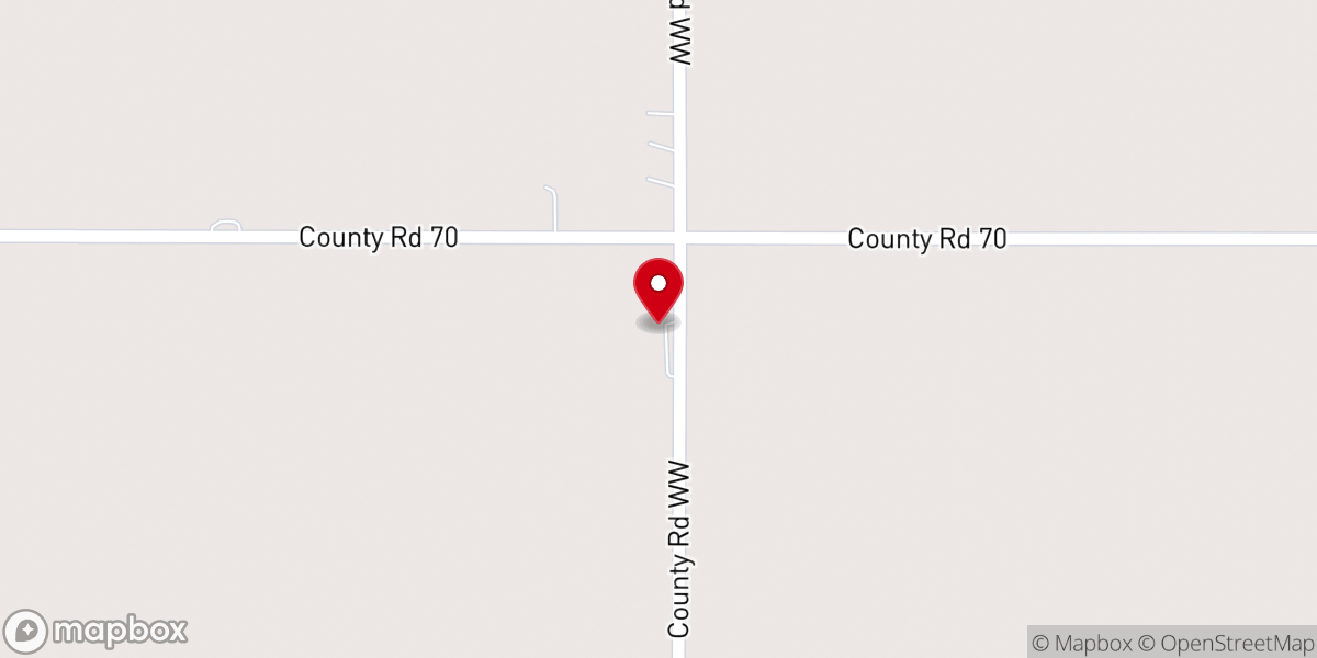 Map showing location of Salem Mennonite Church