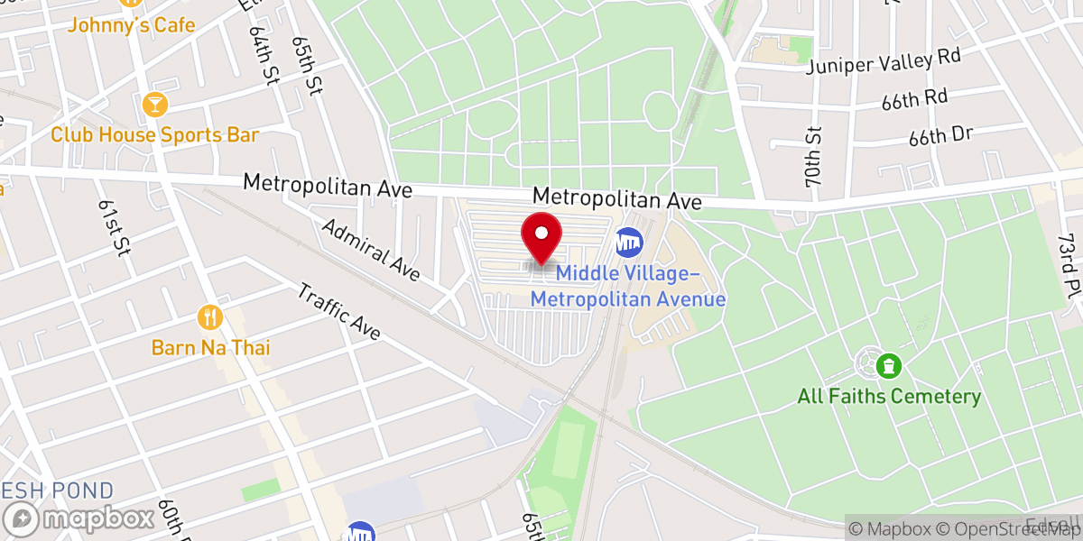 Map showing location of Metro Mall