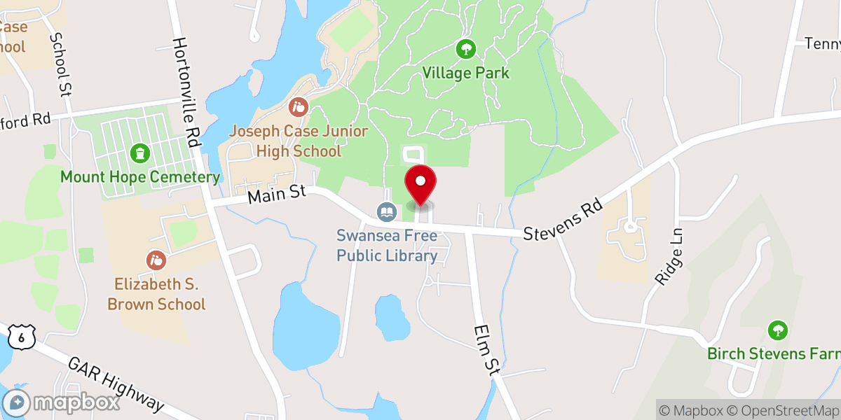Map showing location of Christ Church