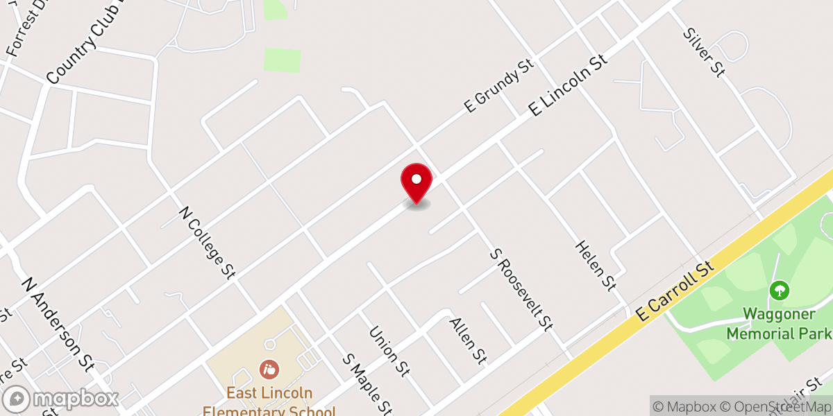 Map showing location of Emmanuel Church of Christ
