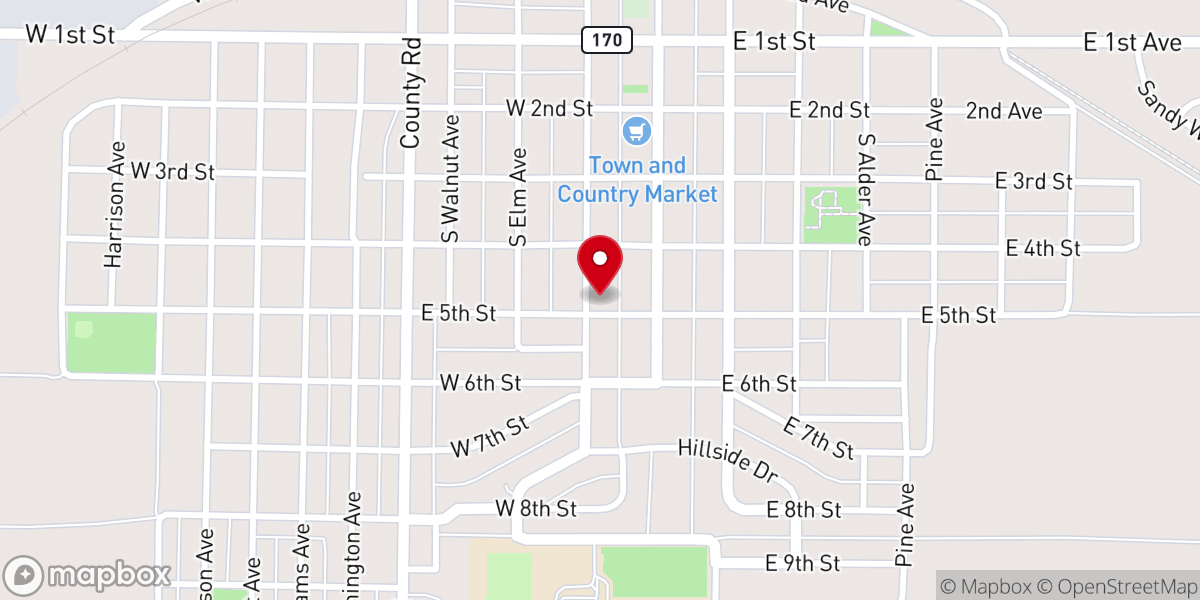 Map showing location of Warden Assembly