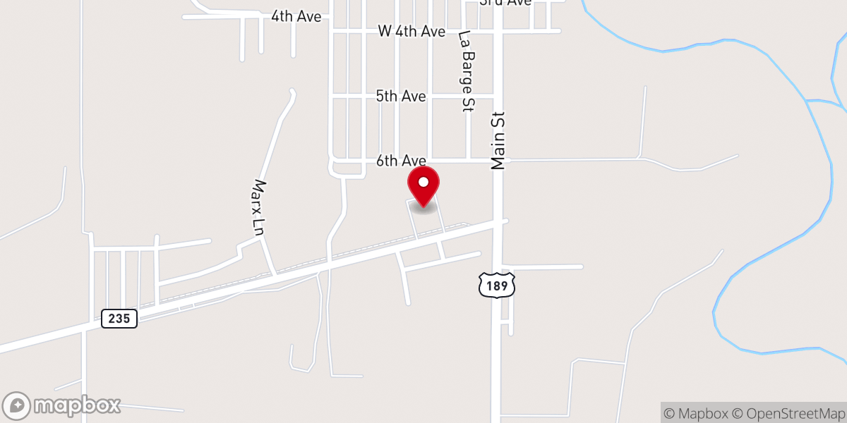 Map showing location of The Church of Jesus Christ of Latter-day Saints
