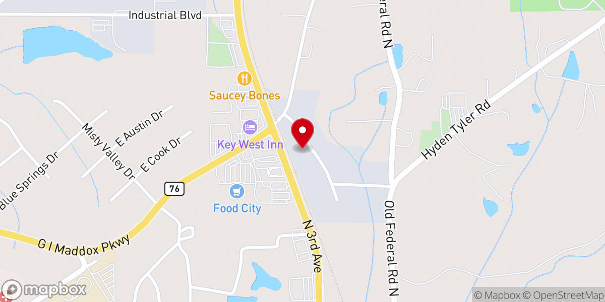 Map showing location of Iglesia Adventista Hispana de Chatsworth