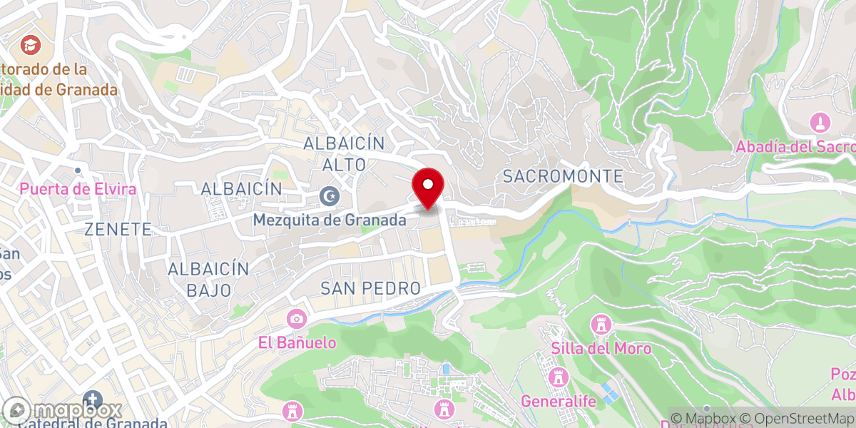 Map showing location of Carmen de la Victoria