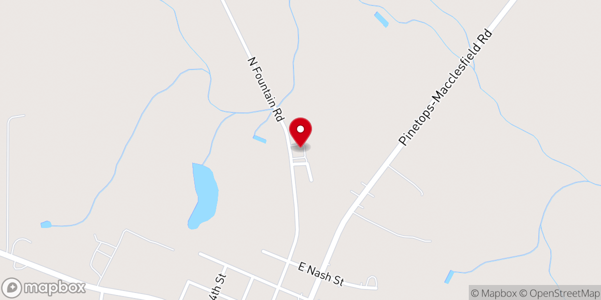 Map showing location of Washington Branch Missionary