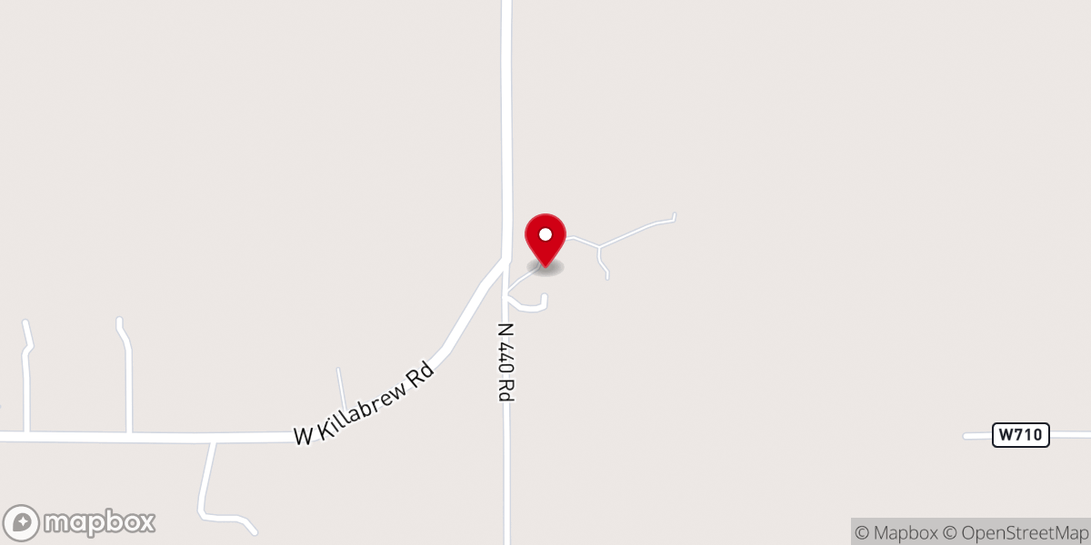 Map showing location of Swimmer Church