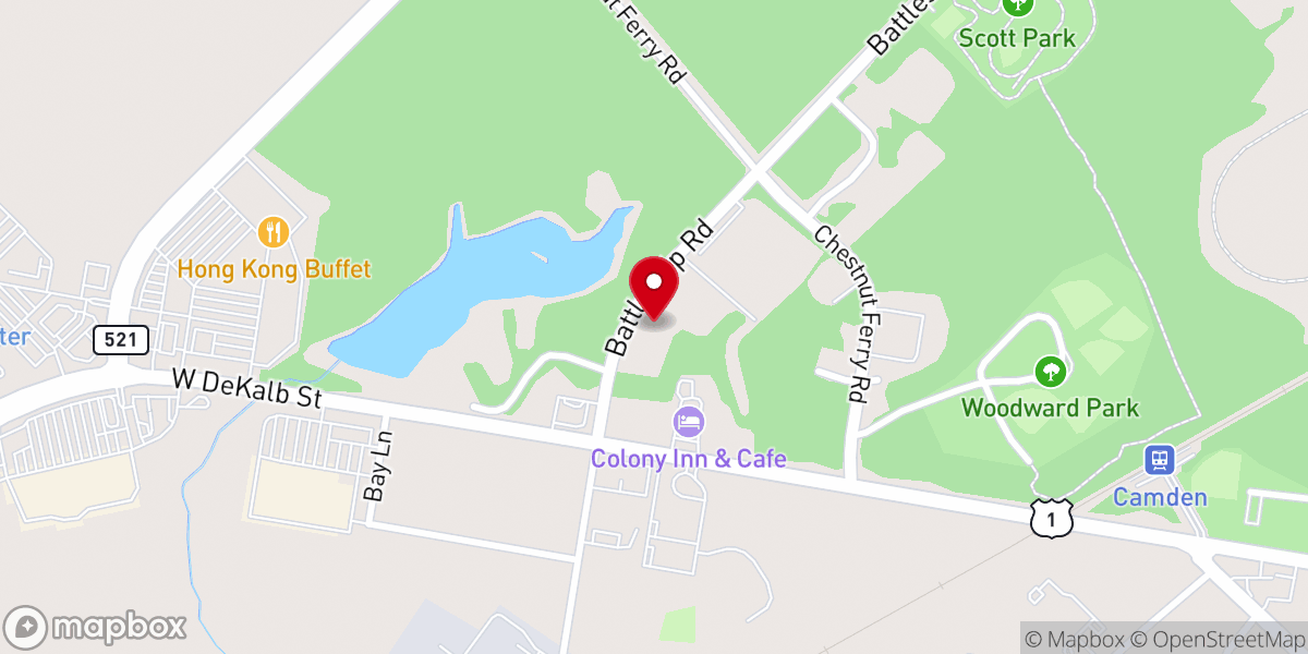 Map showing location of Lighthouse for Christ Ministries