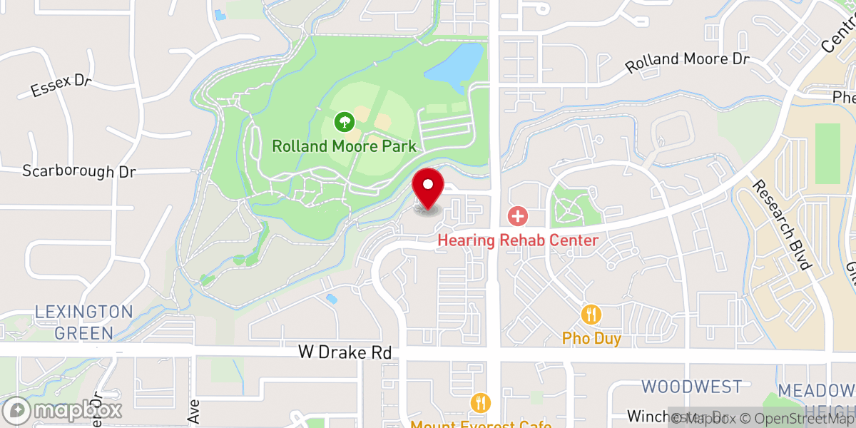 Map showing location of Poudre Valley church of Christ