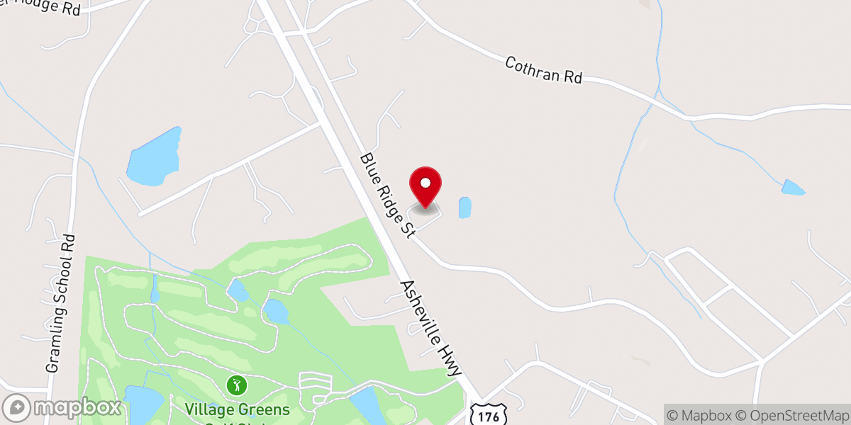 Map showing location of Stable Life Worship Center