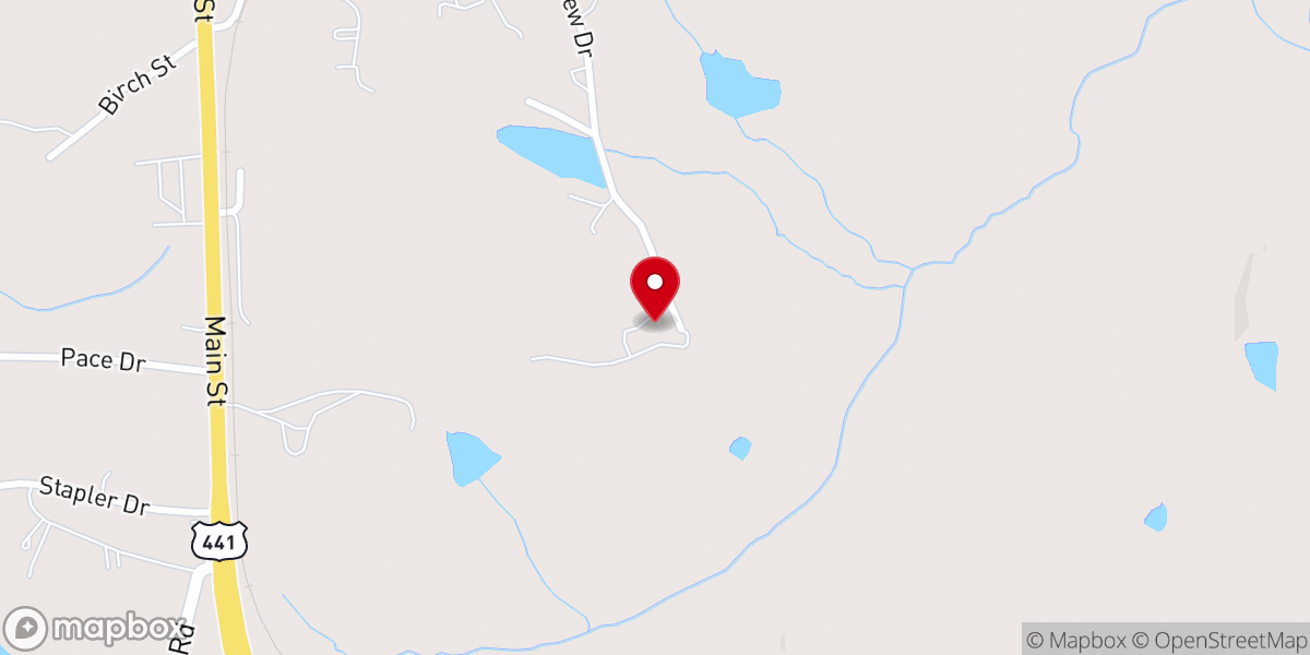 Map showing location of Wilson Vernon