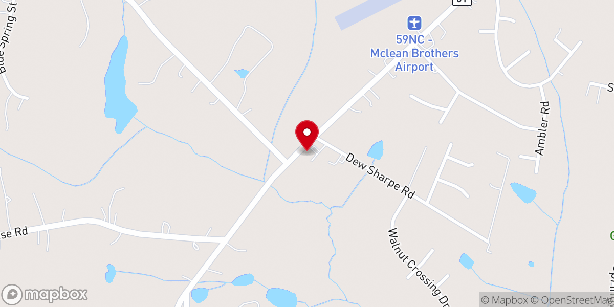 Map showing location of Christian Life Assembly