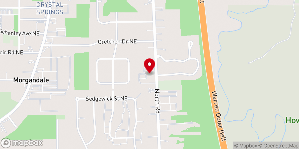 Map showing location of St Nicholas Orthodox Church (Carpatho-Russian)