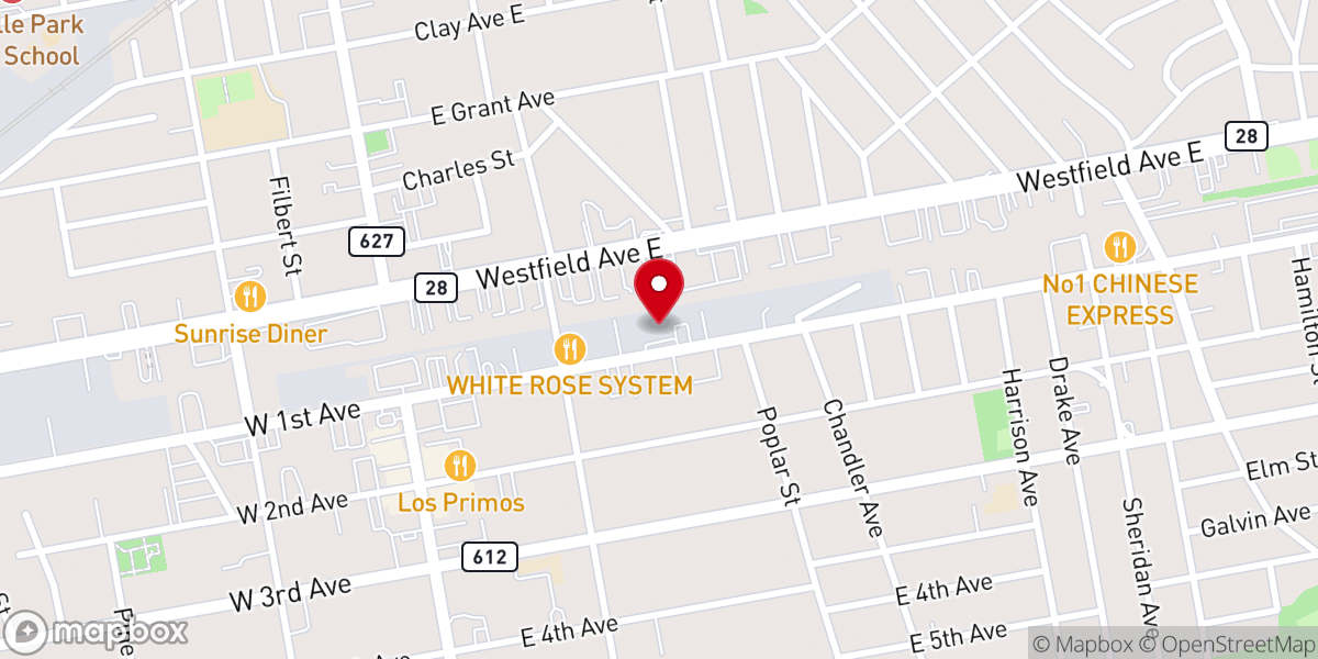 Map showing location of Agape House of Worship