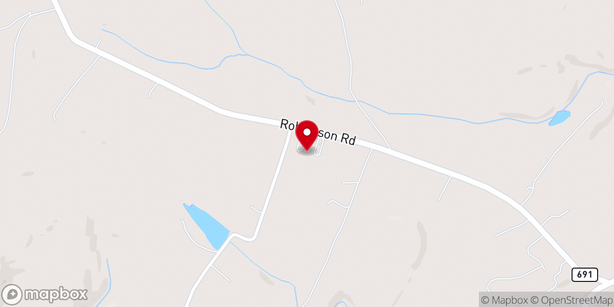 Map showing location of Grace Memorial Baptist Church
