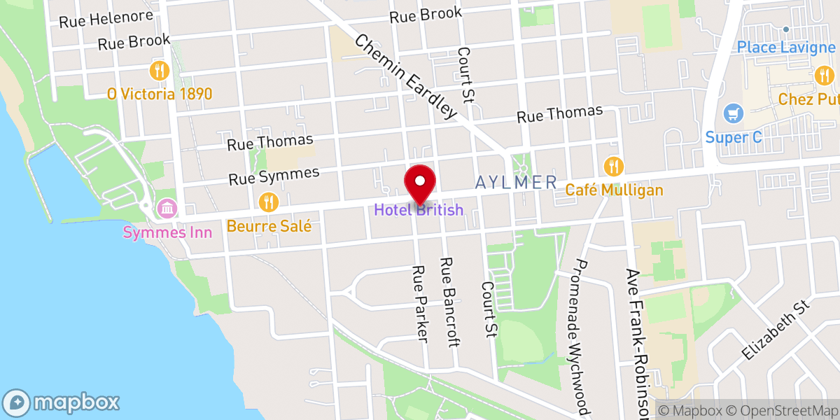 Map showing location of Gatineau Seventh-Day Adventist Church