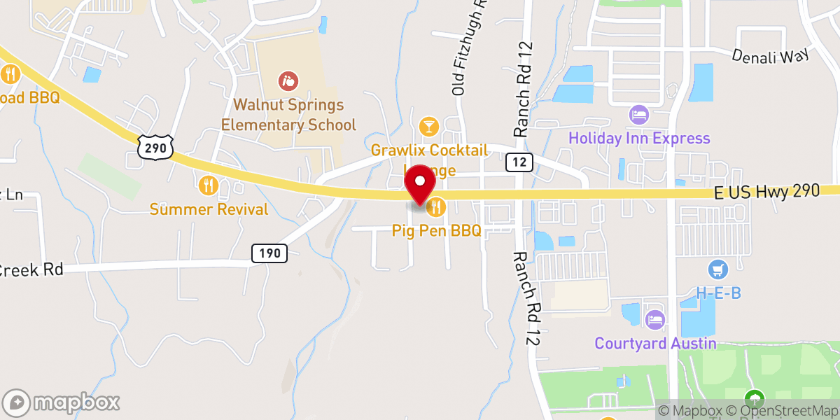 Map showing location of Rolling in Thyme & Dough