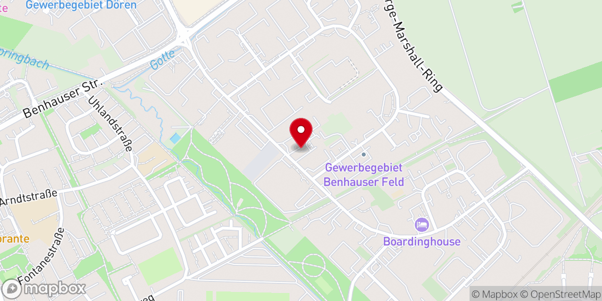Map showing location of UPCI Paderborn (Die Quelle)