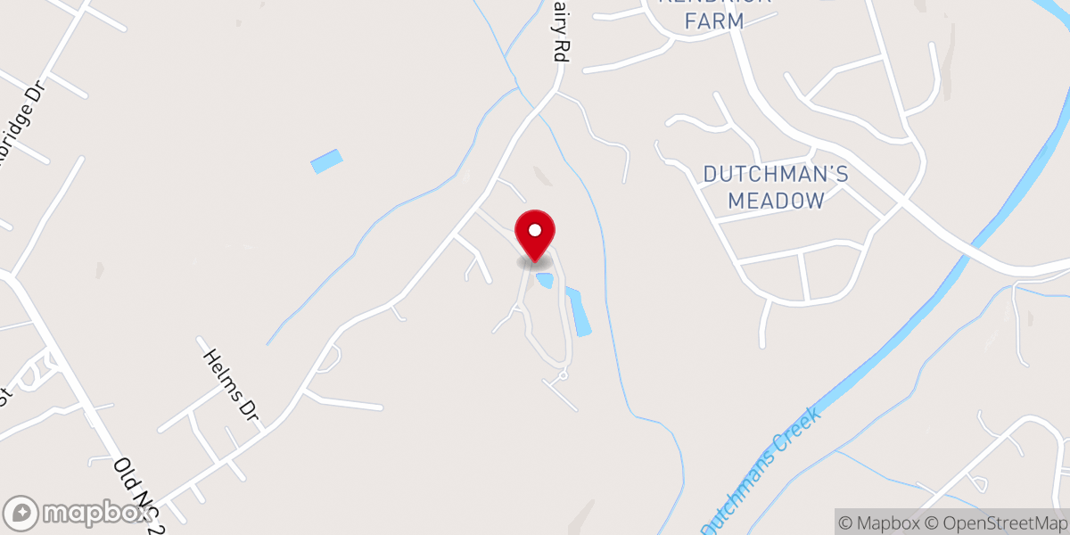 Map showing location of Low Meadows Estate