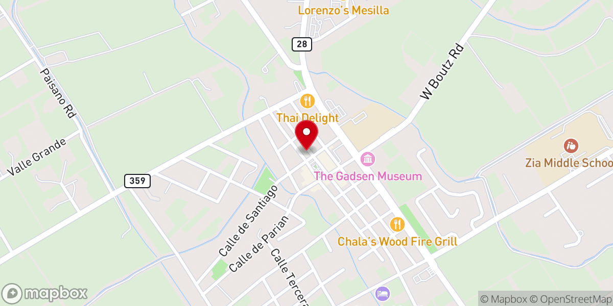 Map showing location of Basilica of San Albino