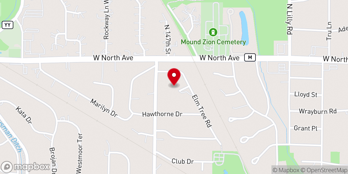 Map showing location of Kettlewood Retreats