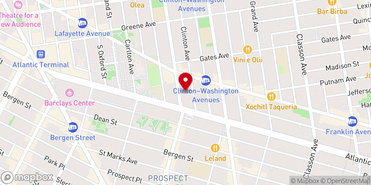 Map showing location of Church of Saint Luke and Saint Matthew