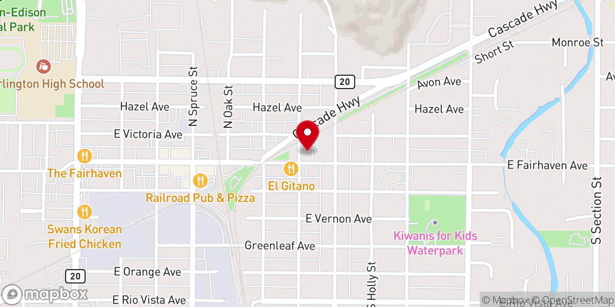 Map showing location of United Church of God
