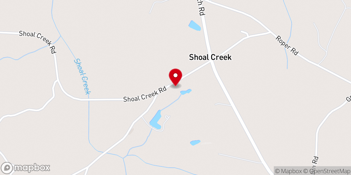 Map showing location of Providance UMC Parsonage