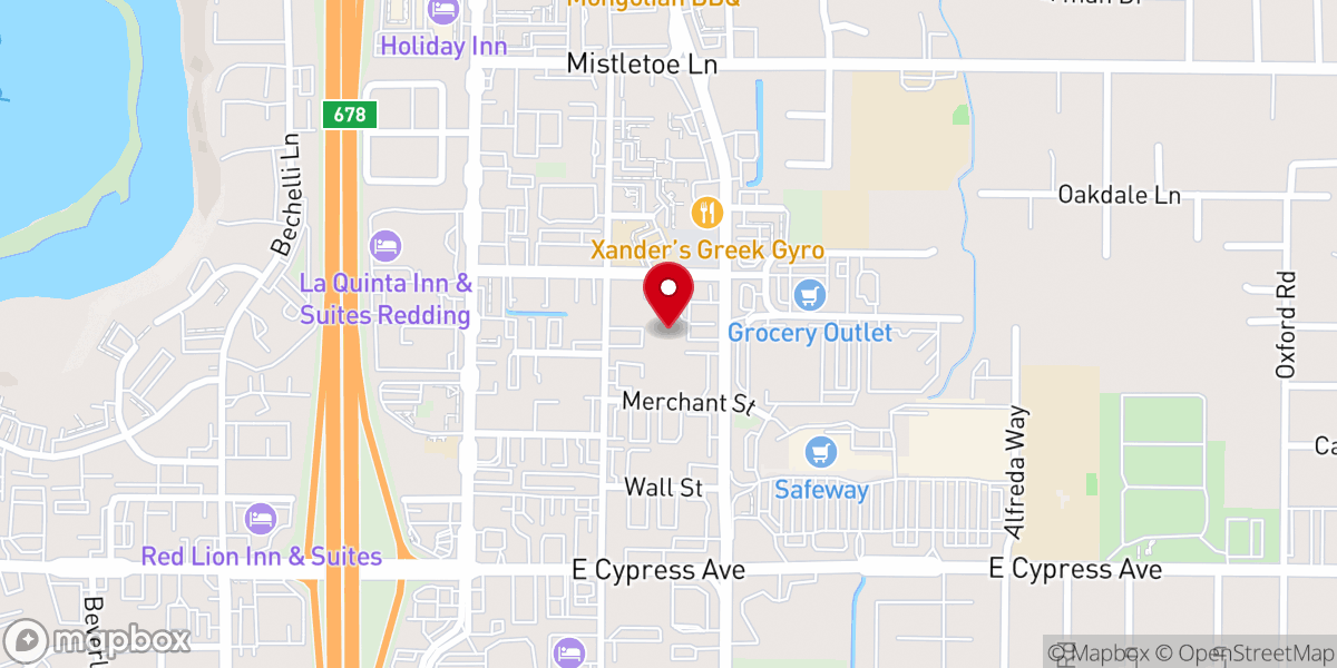 Map showing location of The Stirring Church