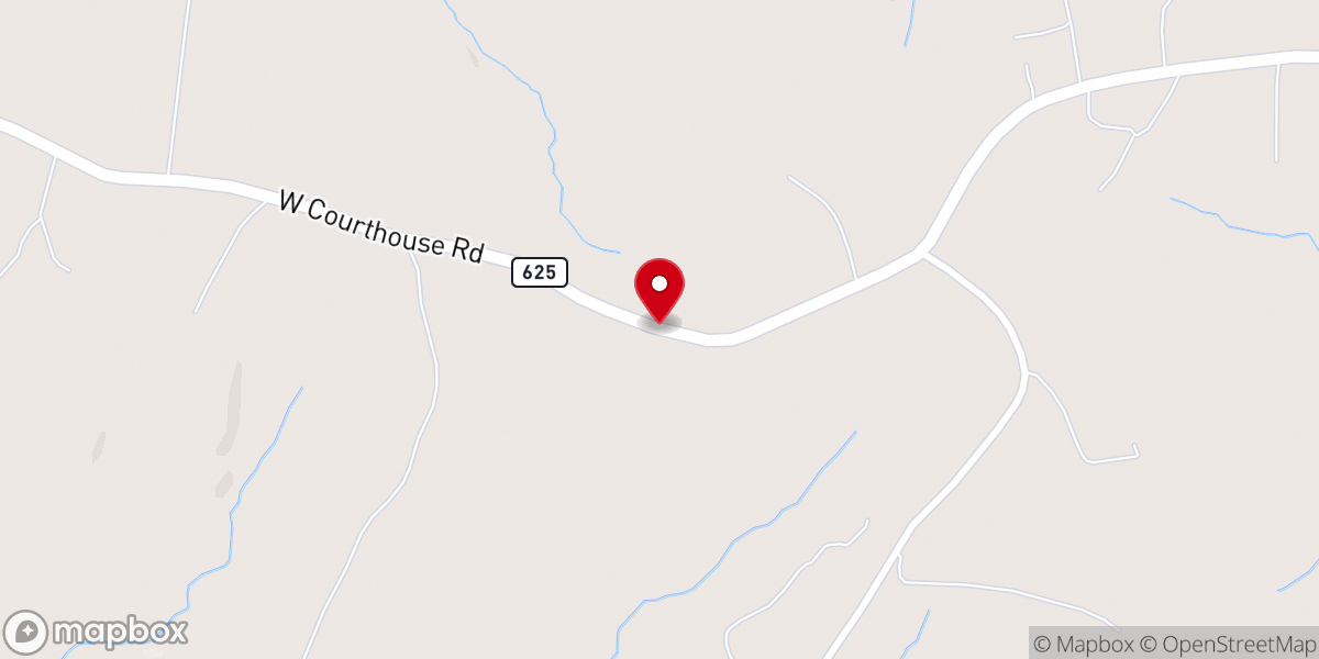 Map showing location of Mount Zion Baptist Church