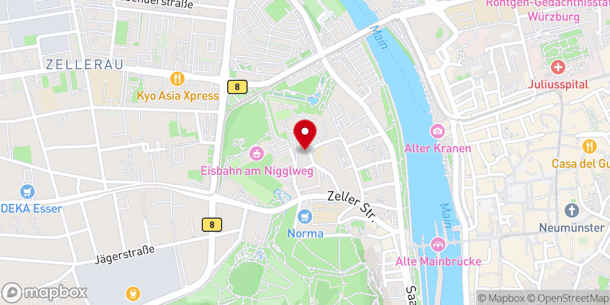 Map showing location of Evang. Luth. Kirchengemeinde Deutschhaus-Erlöser