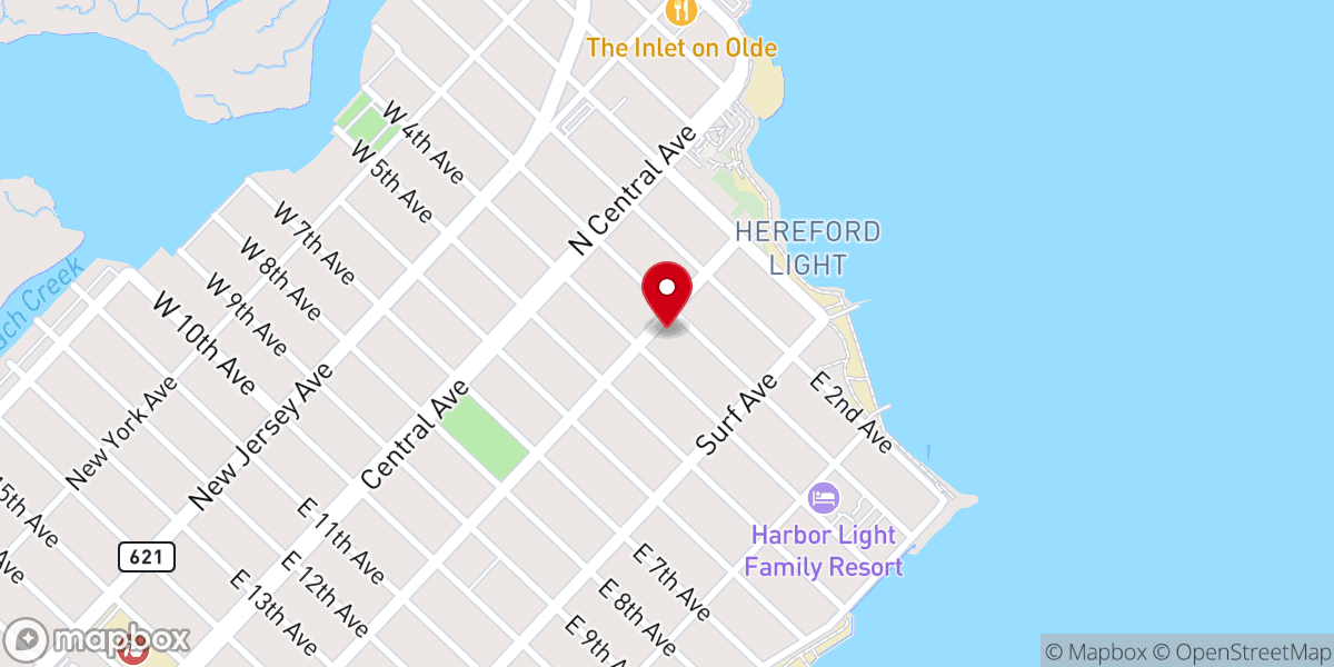Map showing location of Christ the King Reformed Presbyterian