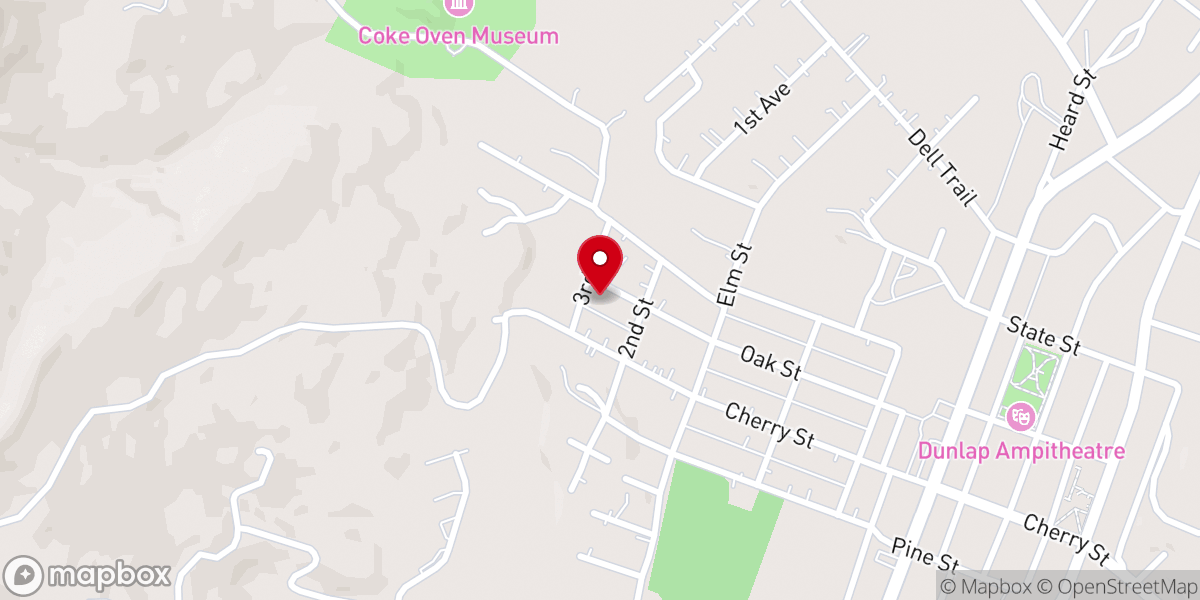 Map showing location of Lighthouse Baptist Church