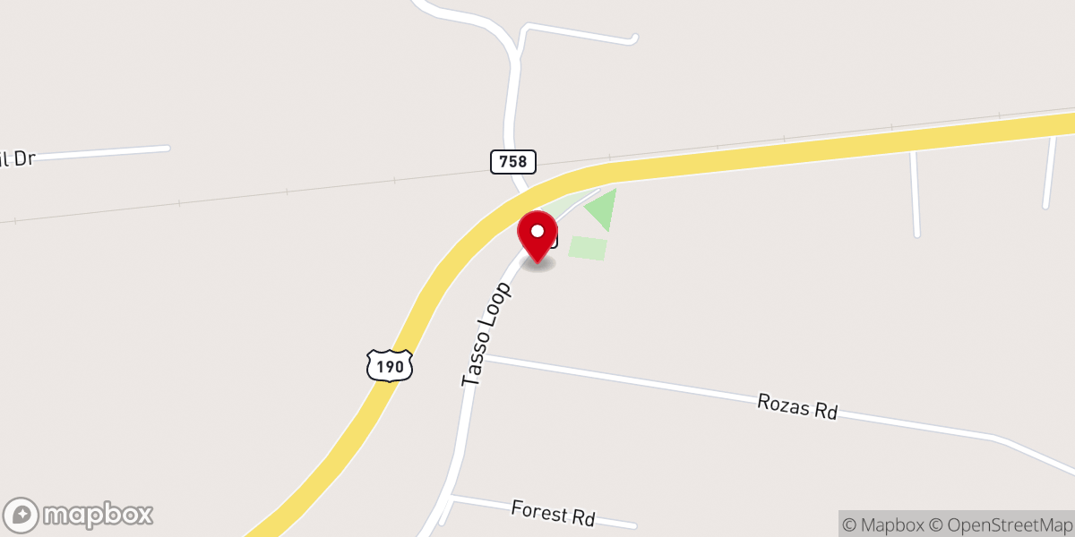 Map showing location of Saint Thomas Church