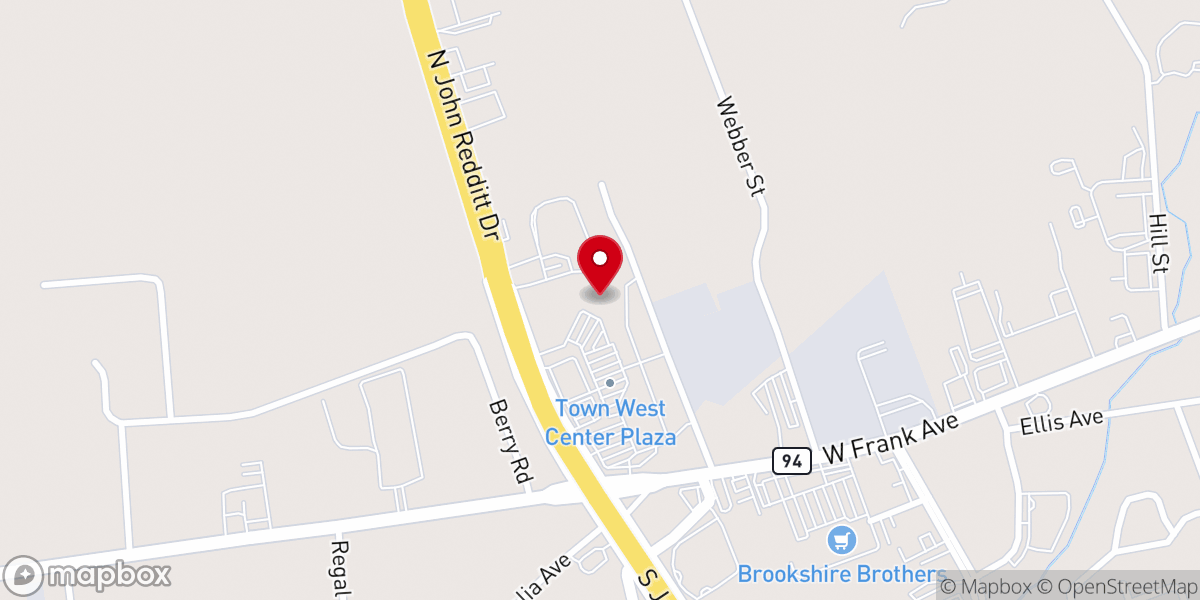 Map showing location of Carpenter's Way Church