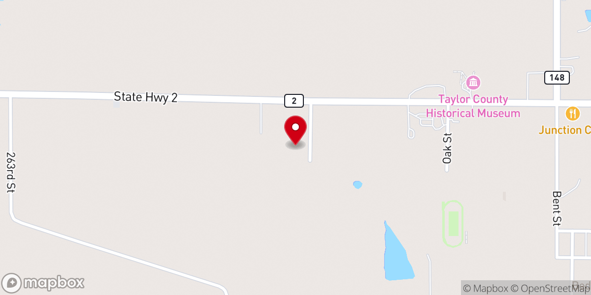 Map showing location of United Christian Presbyterian
