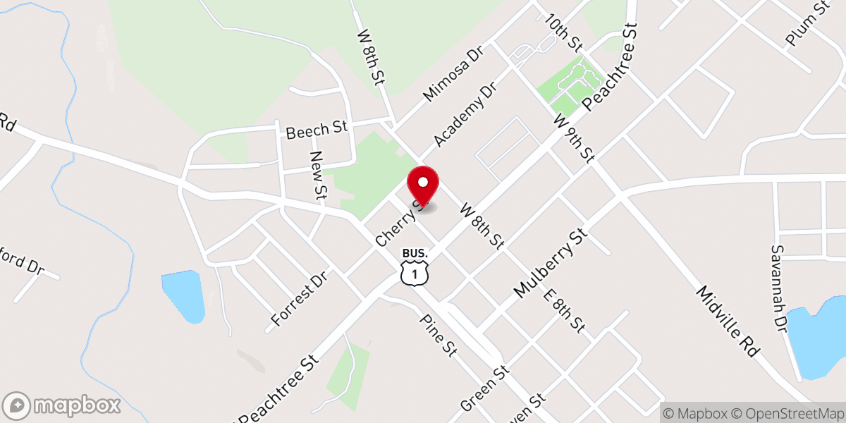 Map showing location of Episcopal Church-St Mary Mgdln