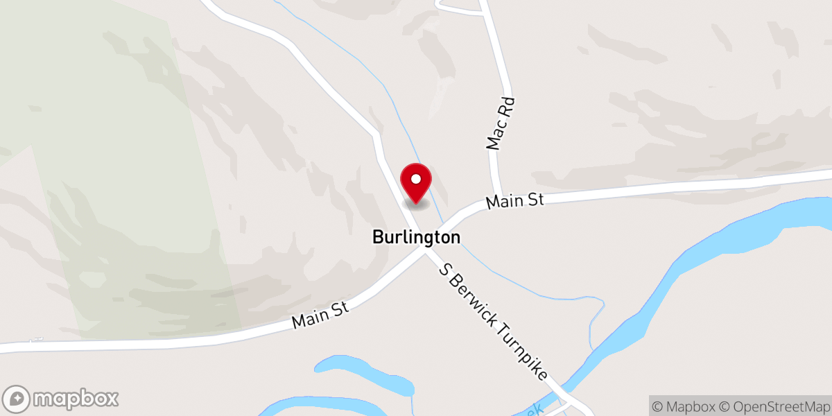 Map showing location of Beacon of Hope United Methodist Church