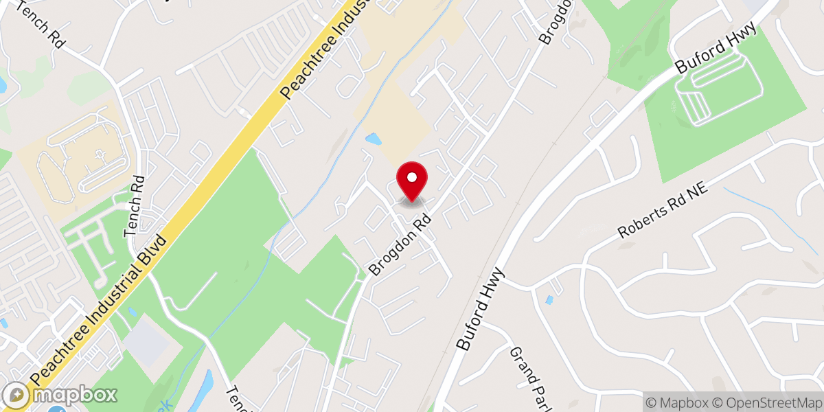 Map showing location of 주님안에교회 The Church in Christ