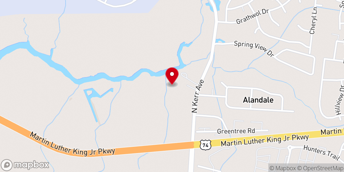 Map showing location of Believers Destiny Church
