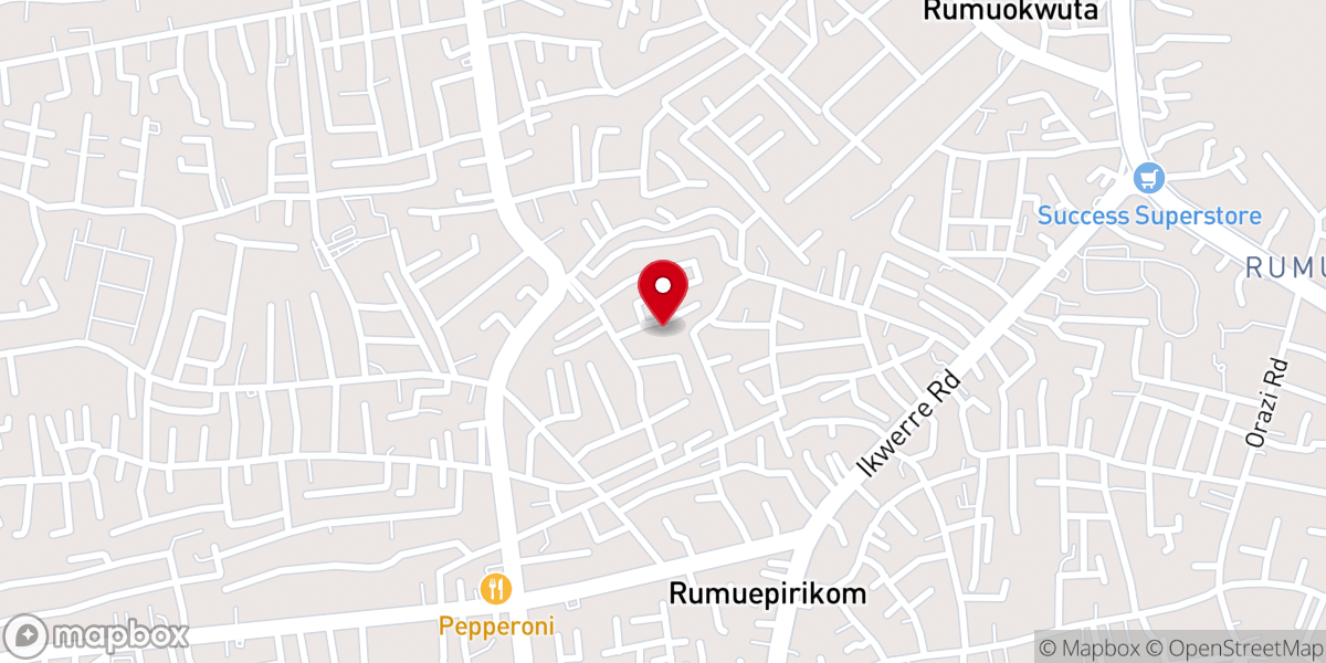 Map showing location of Divine Revolution Church Inc.