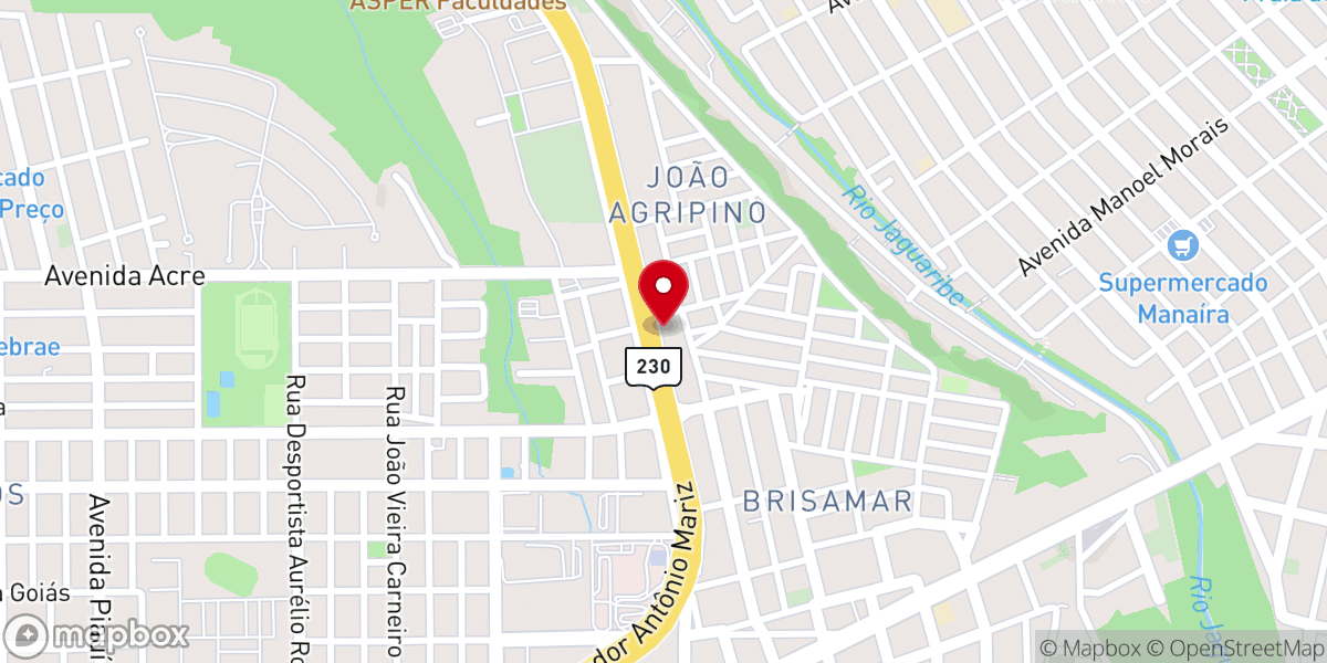 Map showing location of Igreja Evangélica de Confissão Luterana no Brasil - Comunidade de João Pessoa (IECLB - Paróquia do Recife)