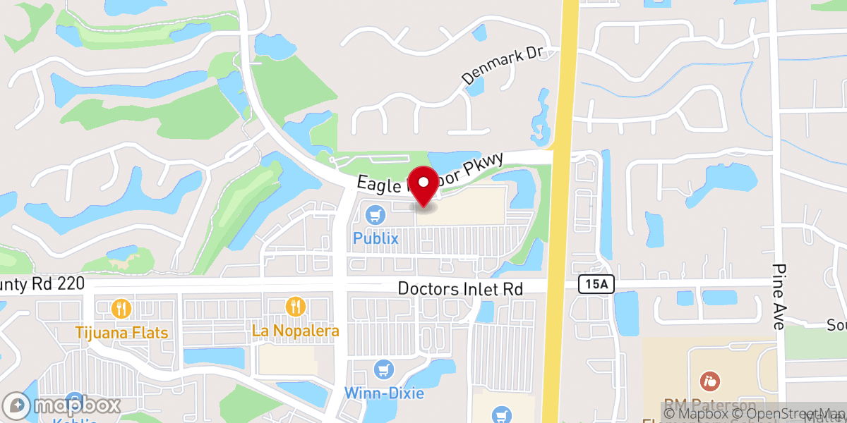 Map showing location of Parlor Doughnuts