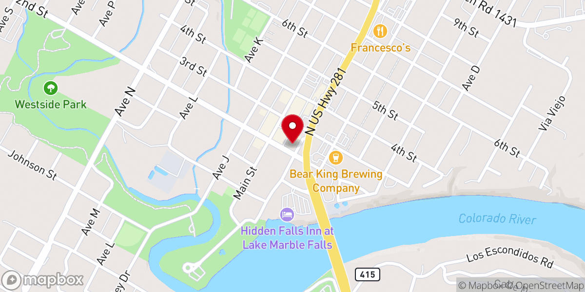 Map showing location of Belóved Gallery