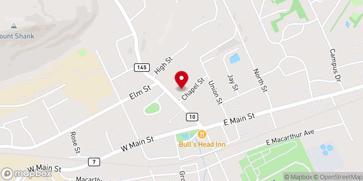 Map showing location of Road to Jubilee Thrift Store