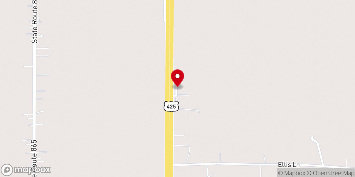 Map showing location of Fresh Start Outreach Ministries
